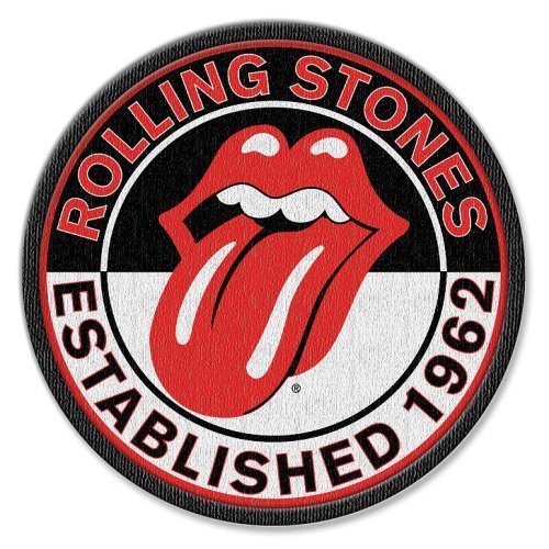 The Rolling Stones Standard Patch: Est. 1962 (Iron On)