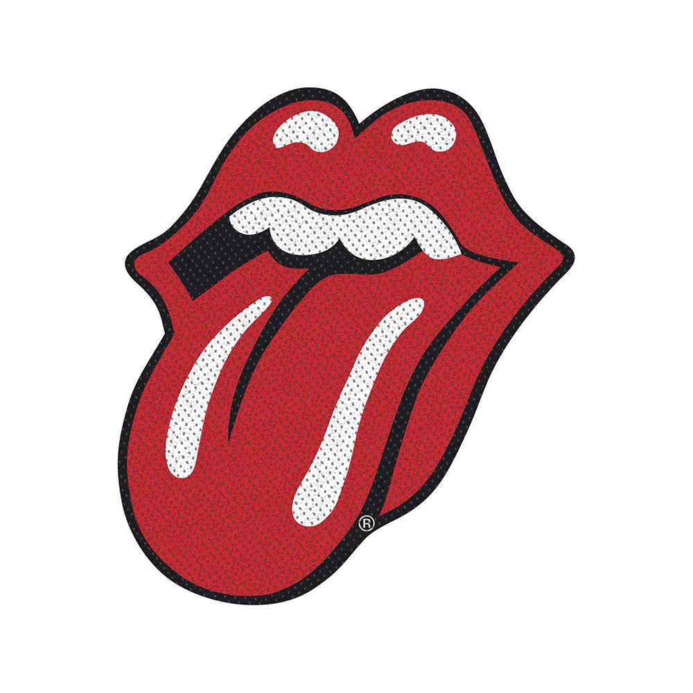 The Rolling Stones Standard Patch: Tongue Cut-Out