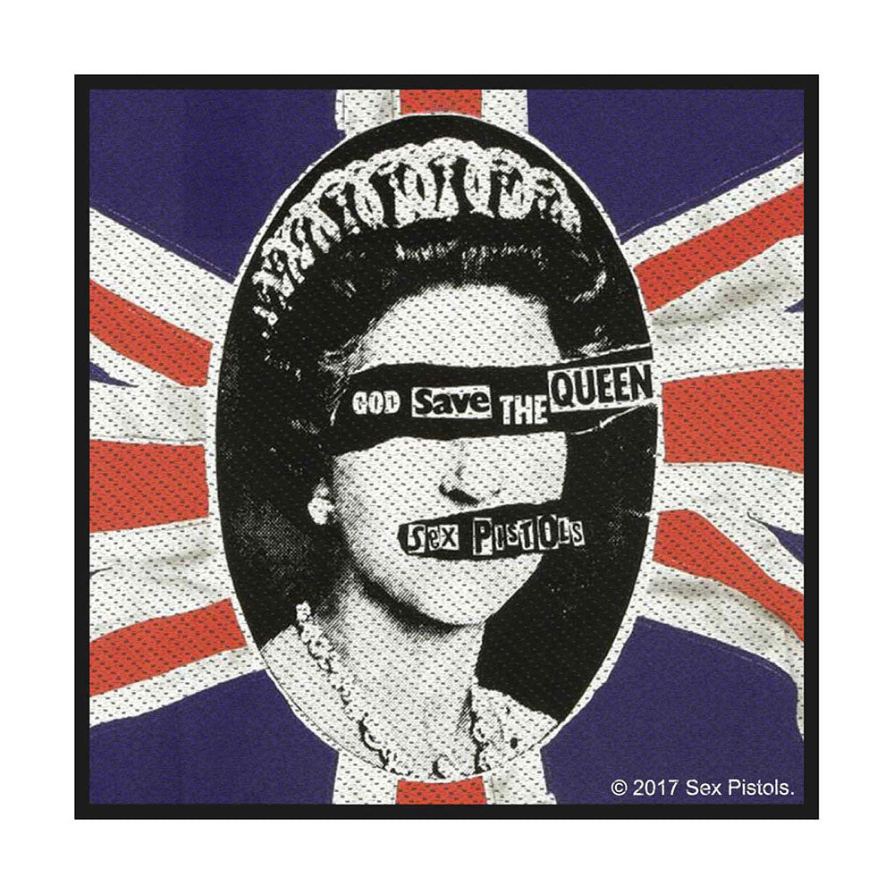 The Sex Pistols Standard Patch: God Save The Queen