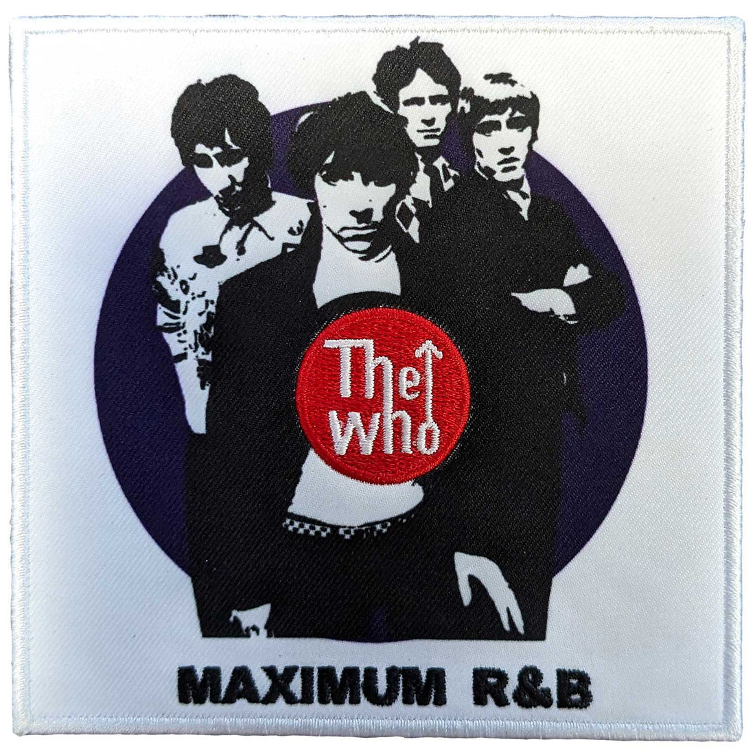The Who Standard Printed Patch: Maximum R&B