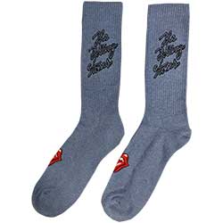 The Rolling Stones Unisex Ankle Socks: Script Logo (UK Size 7 - 11)