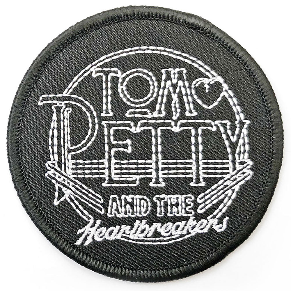 Tom Petty & The Heartbreakers Standard Patch: Circle Logo