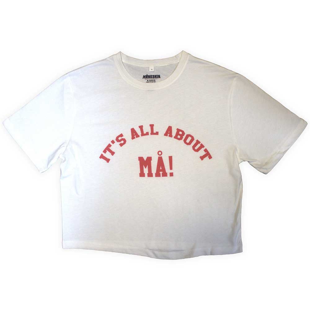 Maneskin Ladies Crop Top: It's All About MA!