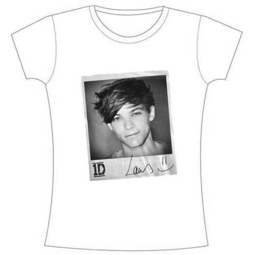 One Direction Ladies T-Shirt: Solo Louis (Skinny Fit)