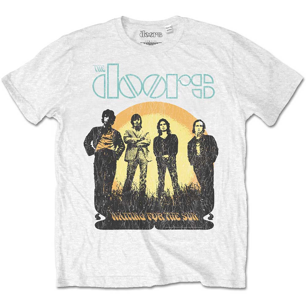 The Doors - Unisex Waiting for The Sun T-Shirt, image size:1000x1000