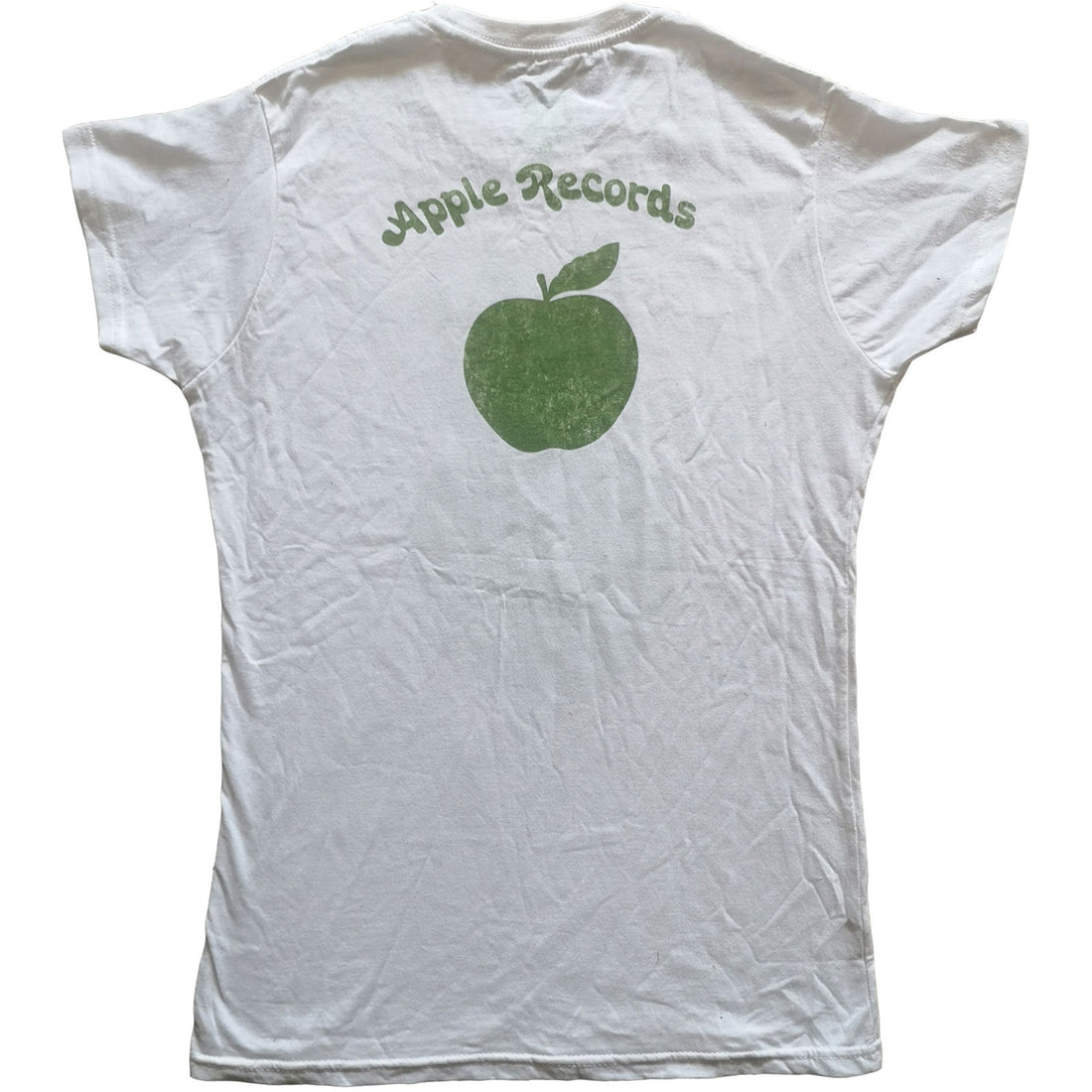 The Beatles Ladies T-Shirt: A is for Apple (Back Print)