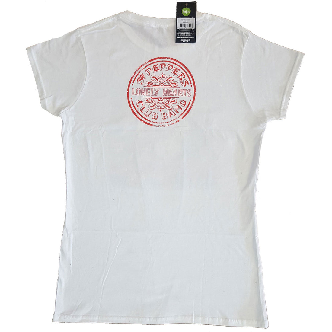 The Beatles Ladies T-Shirt: Sgt Pepper (Back Print)