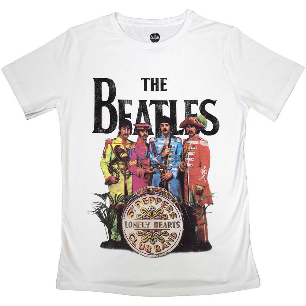 The Beatles Ladies T-Shirt: Sgt Pepper