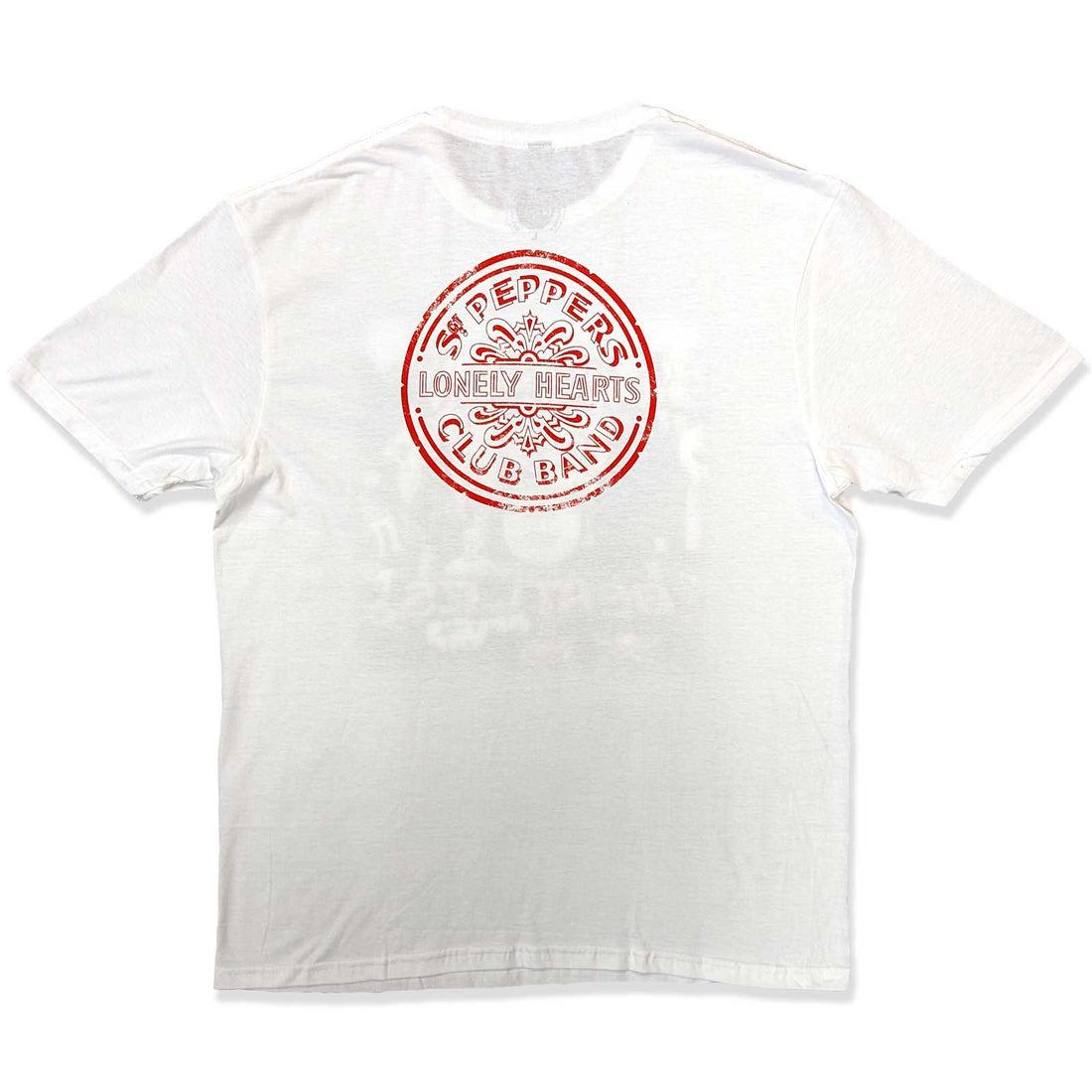 The Beatles Unisex T-Shirt: Sgt Pepper (Back Print)