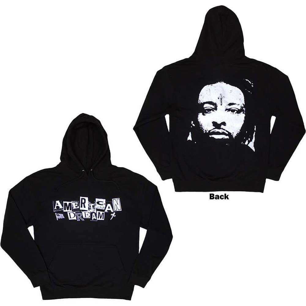 21 Savage American Dream [Sweatshirt] Black M