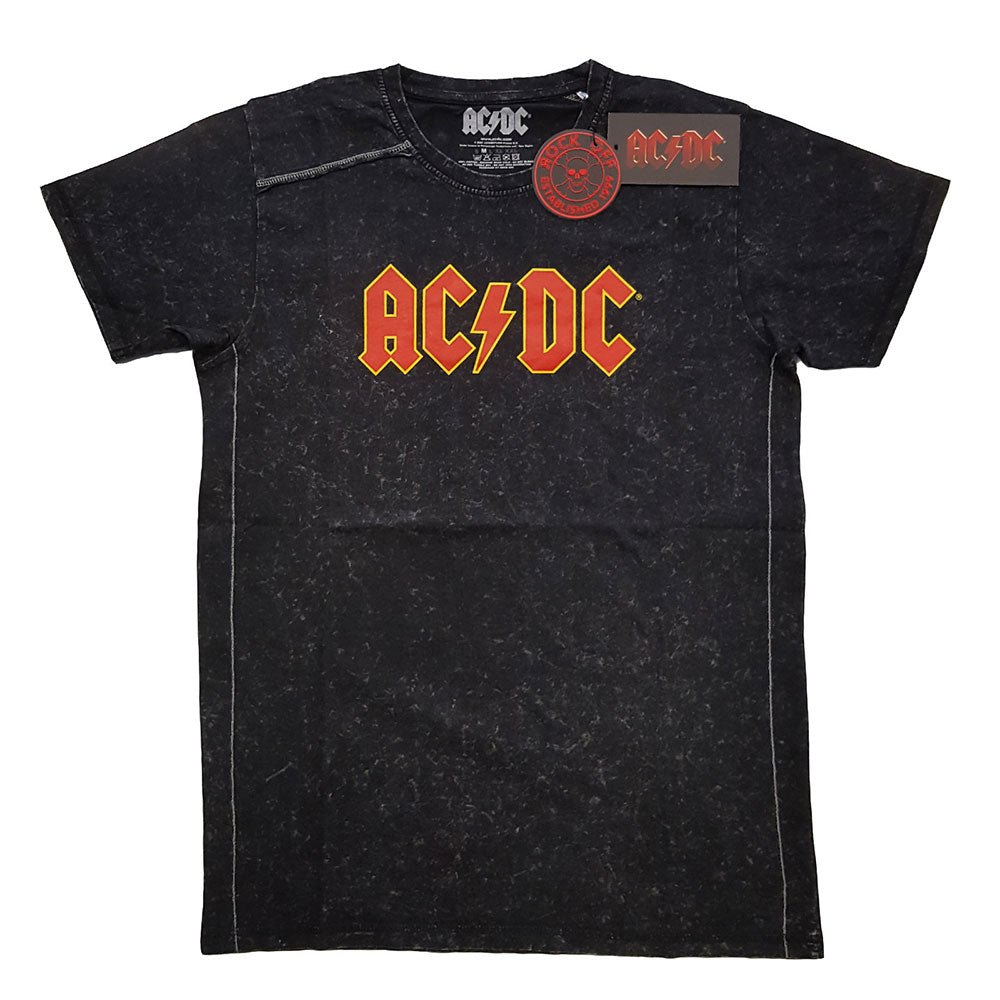 AC/DC Unisex T-Shirt: Logo (Wash Collection)