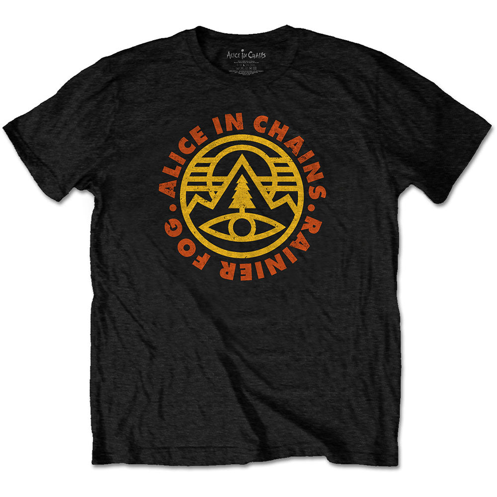 Alice in Chains Unisex T-Shirt: Pine Emblem