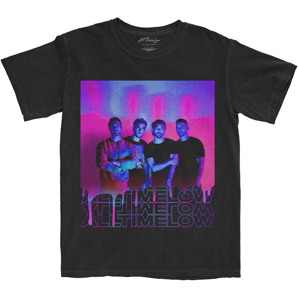 All Time Low Unisex T-Shirt: Blurry Monster (Back Print)