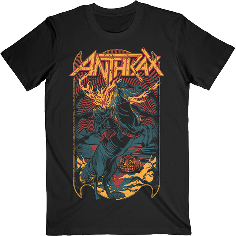 Anthrax Unisex T-Shirt: Headless Horseman (Black)