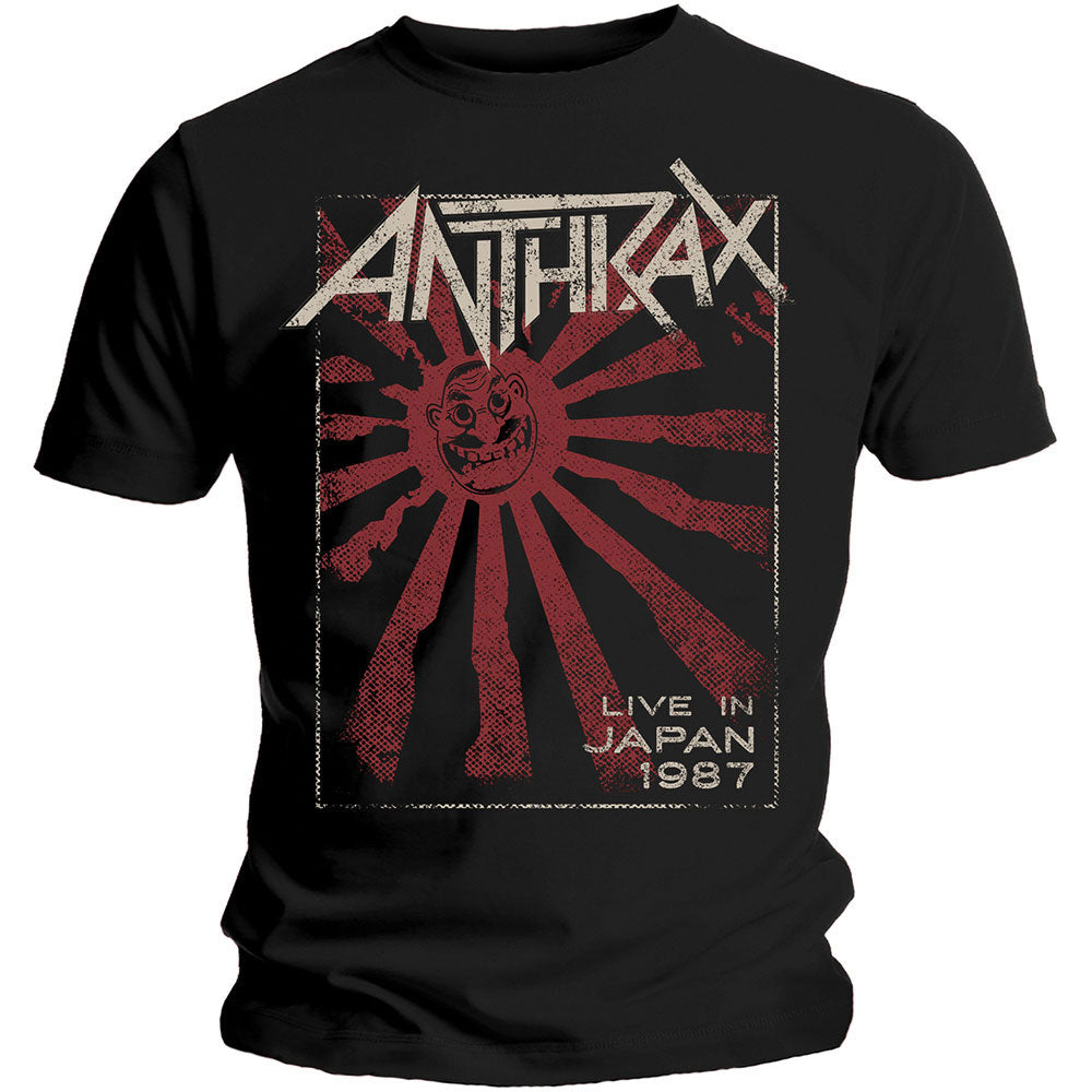 Anthrax Unisex T-Shirt: Live in Japan