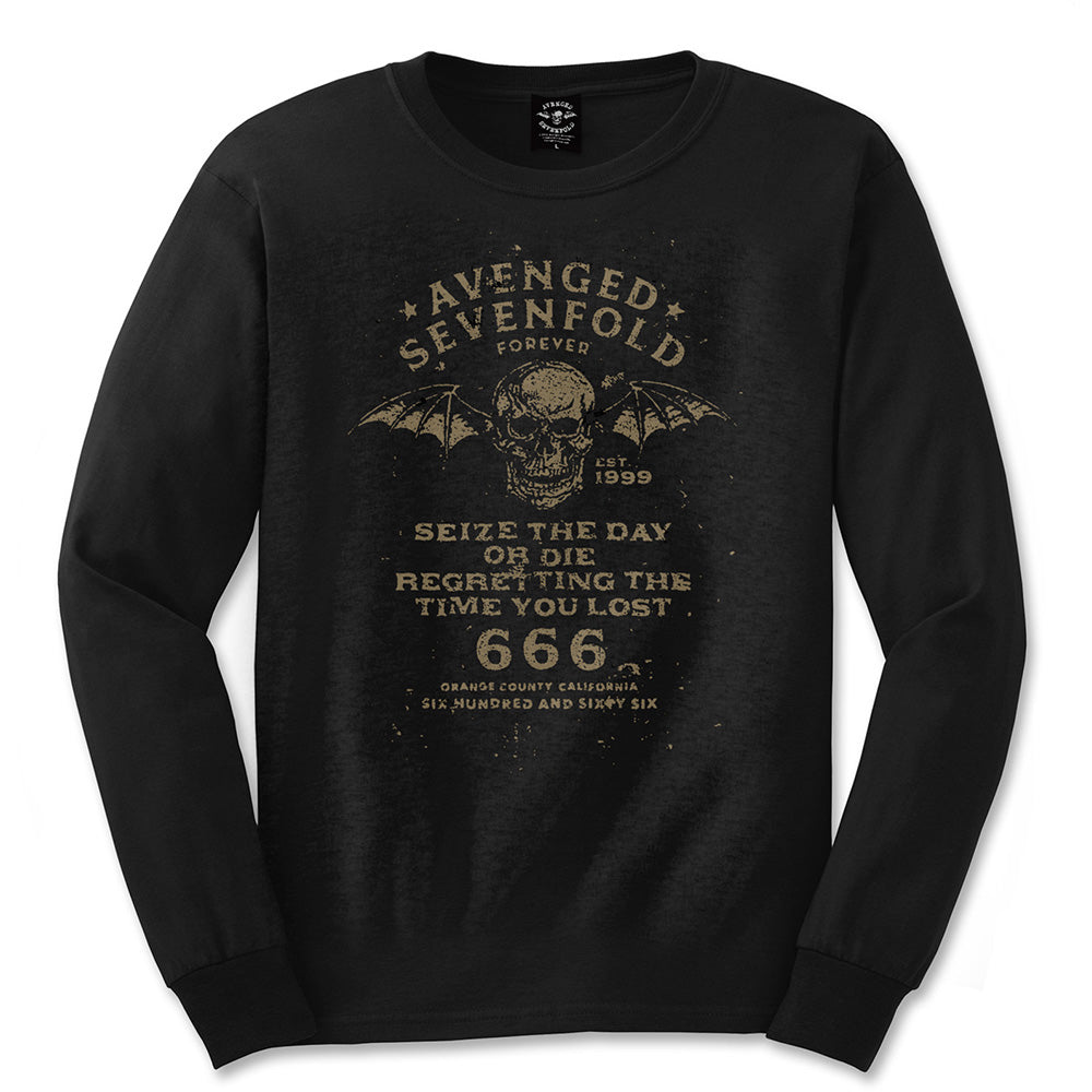 Avenged Sevenfold Unisex Long Sleeve T-Shirt: Seize the Day