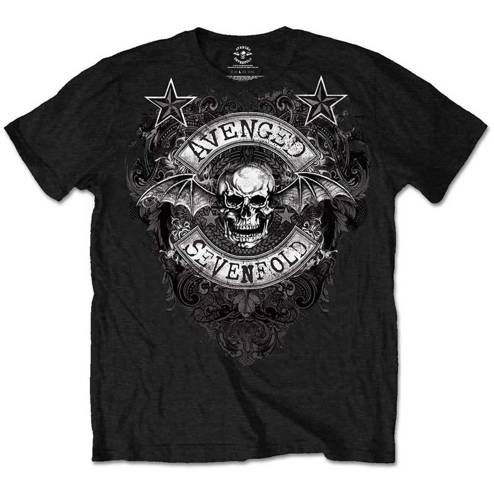 Avenged Sevenfold Unisex T-Shirt: Stars Flourish