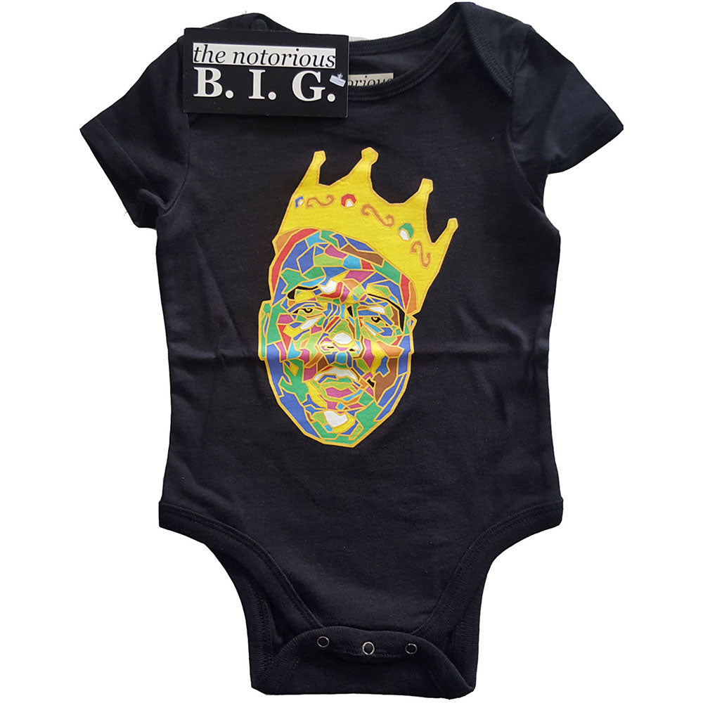 Biggie Smalls Kids Baby Grow: Crown