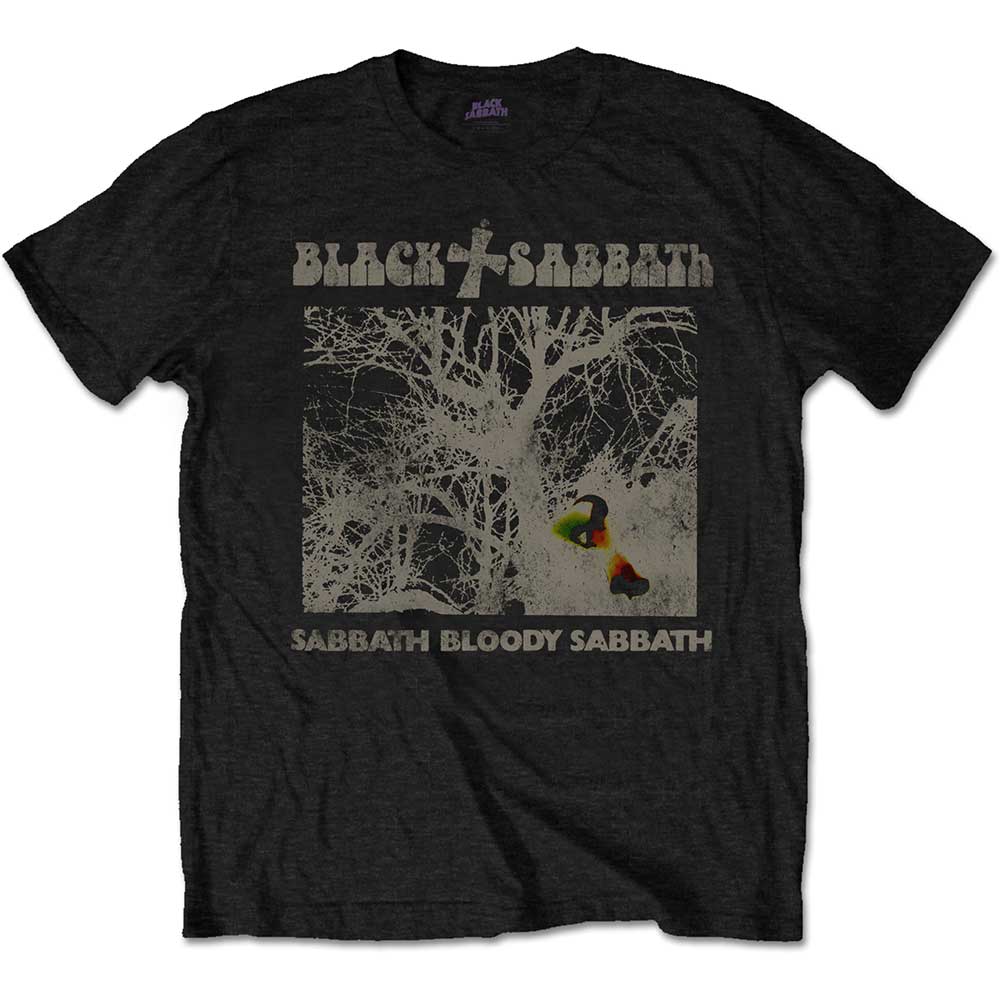 Black Sabbath Unisex T-Shirt: Sabbath Bloody Sabbath Vintage