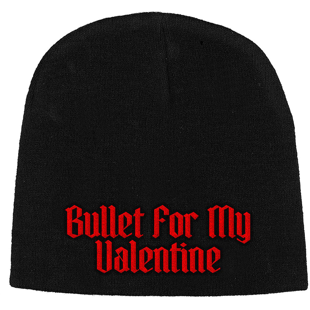 Bullet For My Valentine Unisex Beanie Hat: Logo 2 (Black)