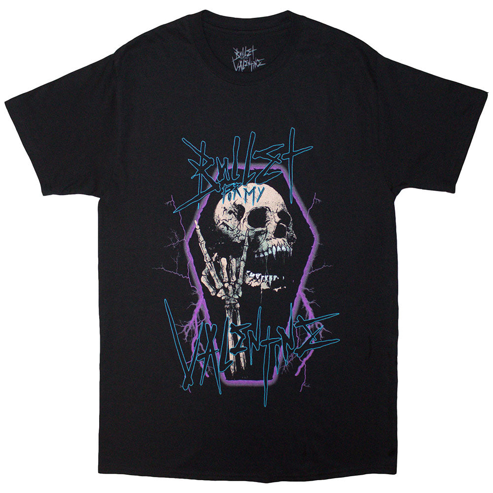 Bullet For My Valentine Unisex T-Shirt: Thrash Skull (Black)