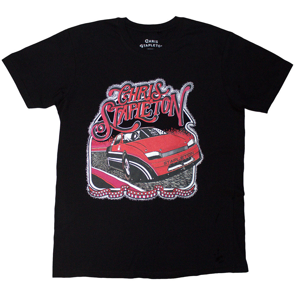Chris Stapleton Unisex T-Shirt: Car (Black)