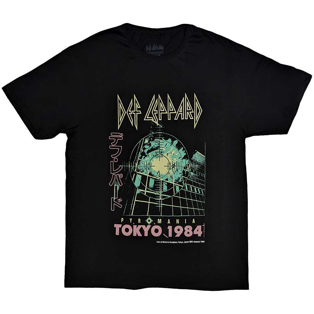 Def Leppard Unisex T-Shirt: Tokyo