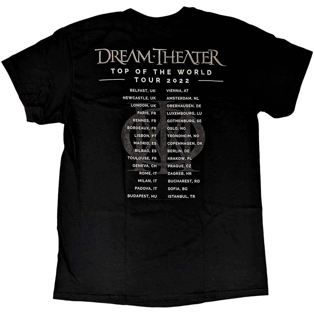 Dream Theater Unisex T-Shirt: TOTW Cover Art Tour 2022