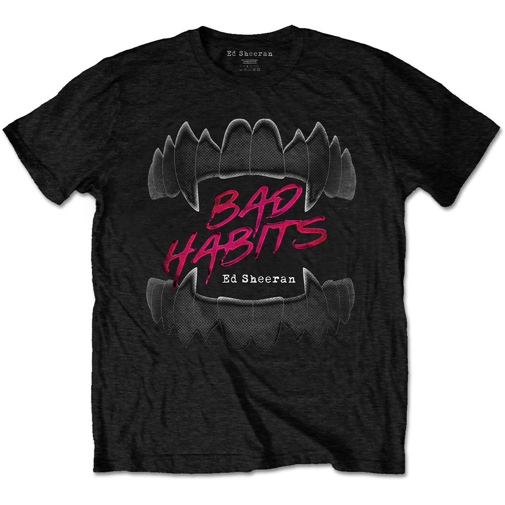 Ed Sheeran Unisex T-Shirt: Bad Habits