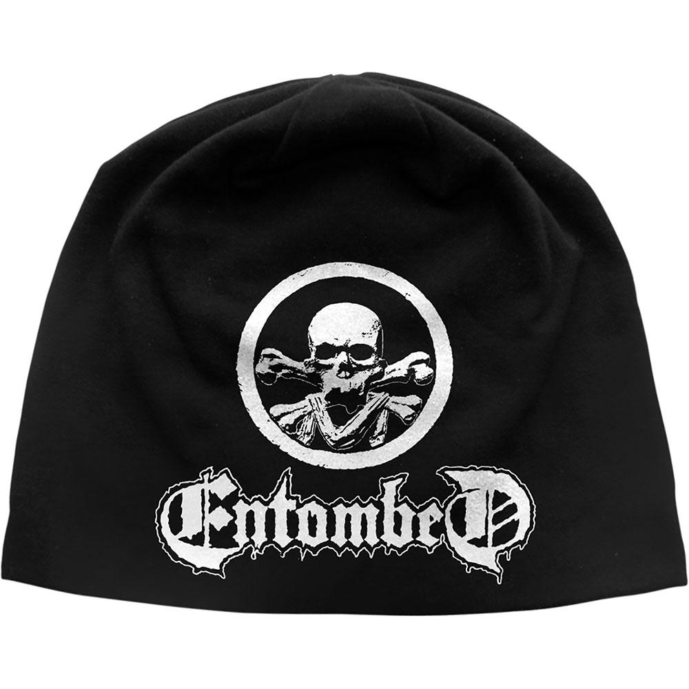 Entombed Unisex Beanie Hat: Skull Logo