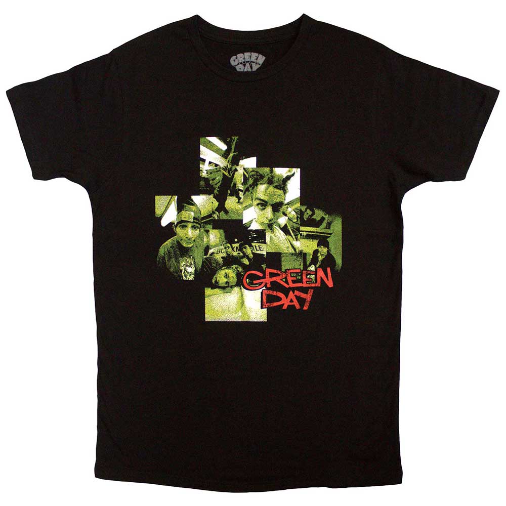 Green Day Unisex T-Shirt: Photo Montage