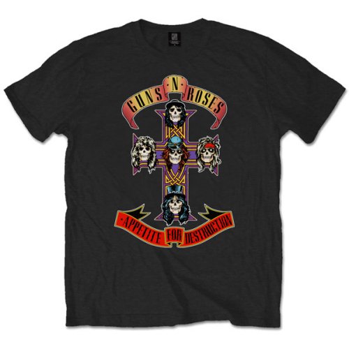 Guns N' Roses Unisex T-Shirt: Appetite for Destruction (XX-Large)