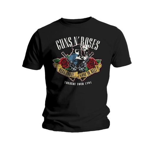 Guns N' Roses Unisex T-Shirt: Here Today & Gone To Hell