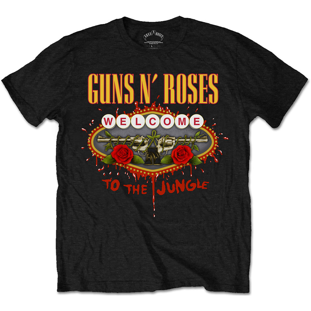 Guns N' Roses Unisex T-Shirt: Welcome to the Jungle