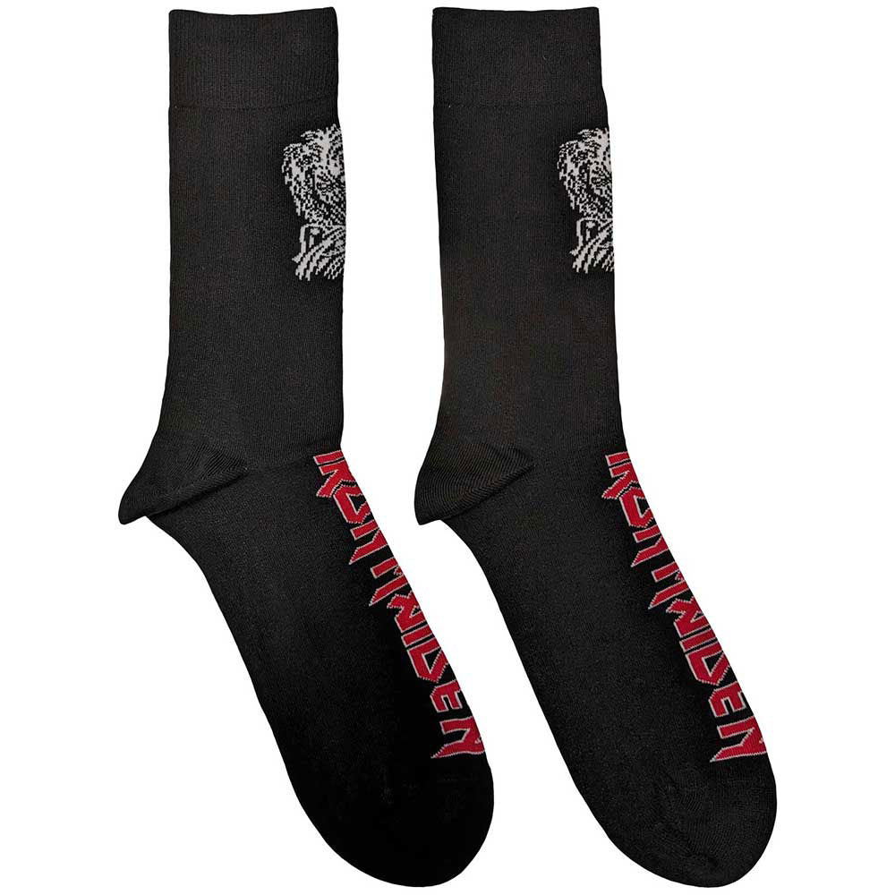 Iron Maiden Unisex Ankle Socks: Killers Eddie (Black) (UK Size 4 - 7)
