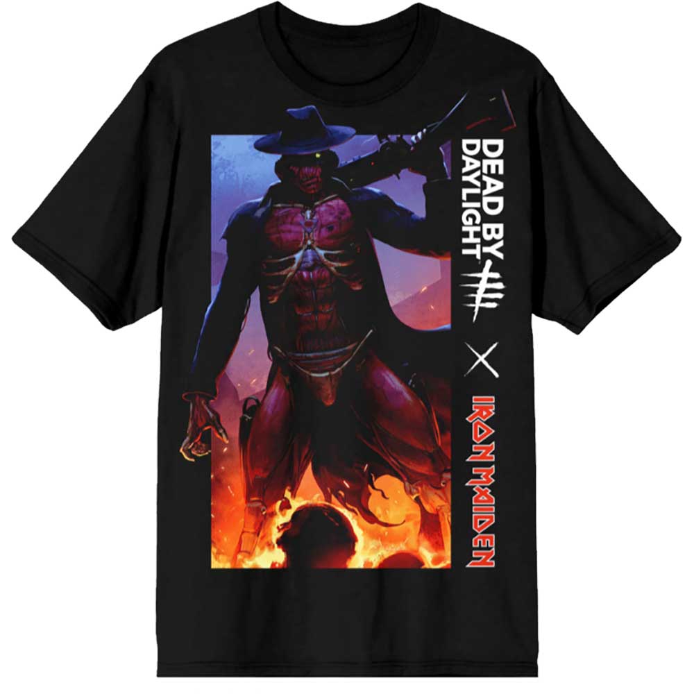 Iron Maiden Unisex T-Shirt: Dead By Daylight Gunslinger