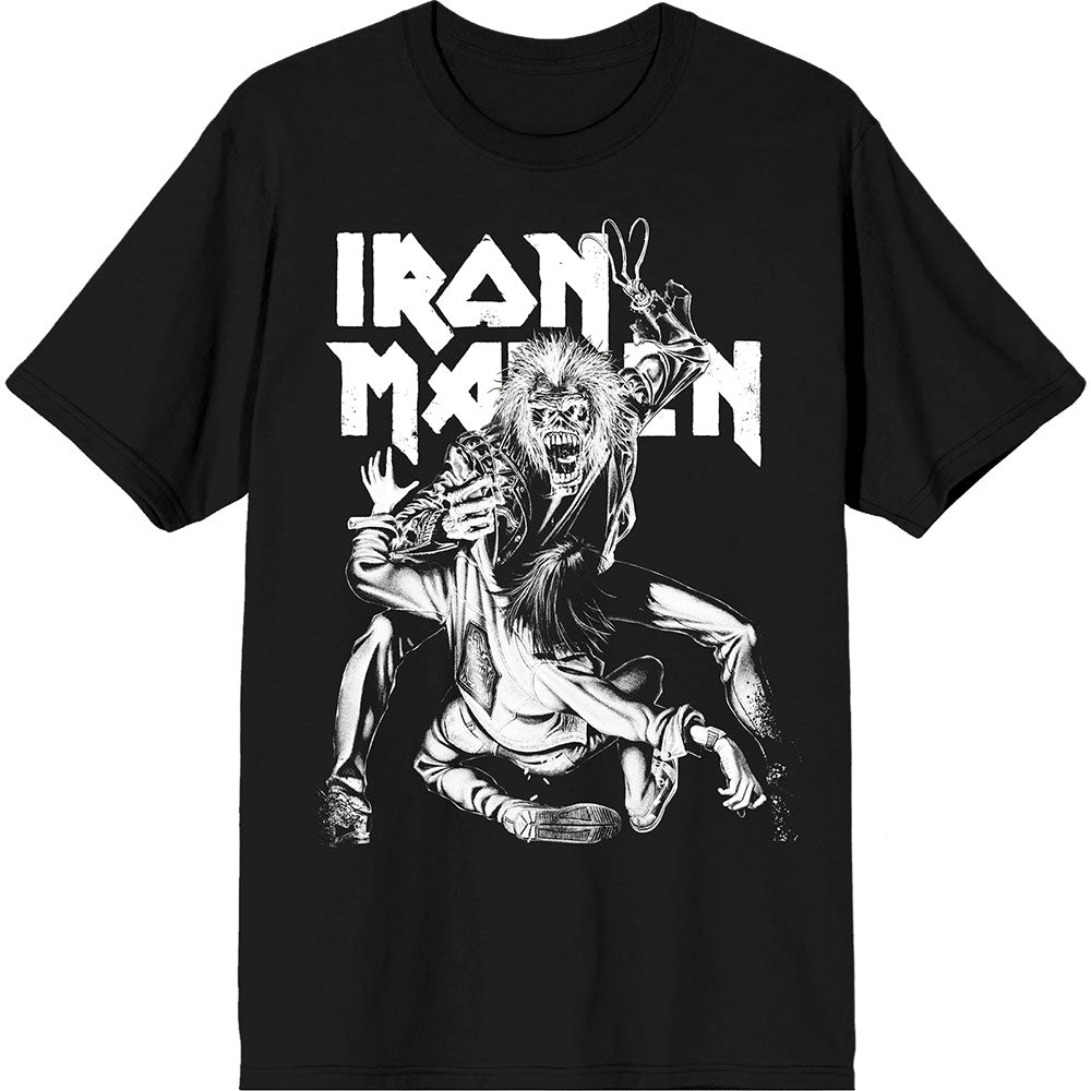 Iron Maiden Unisex T-Shirt: No Prayer Claw Crop (Black)
