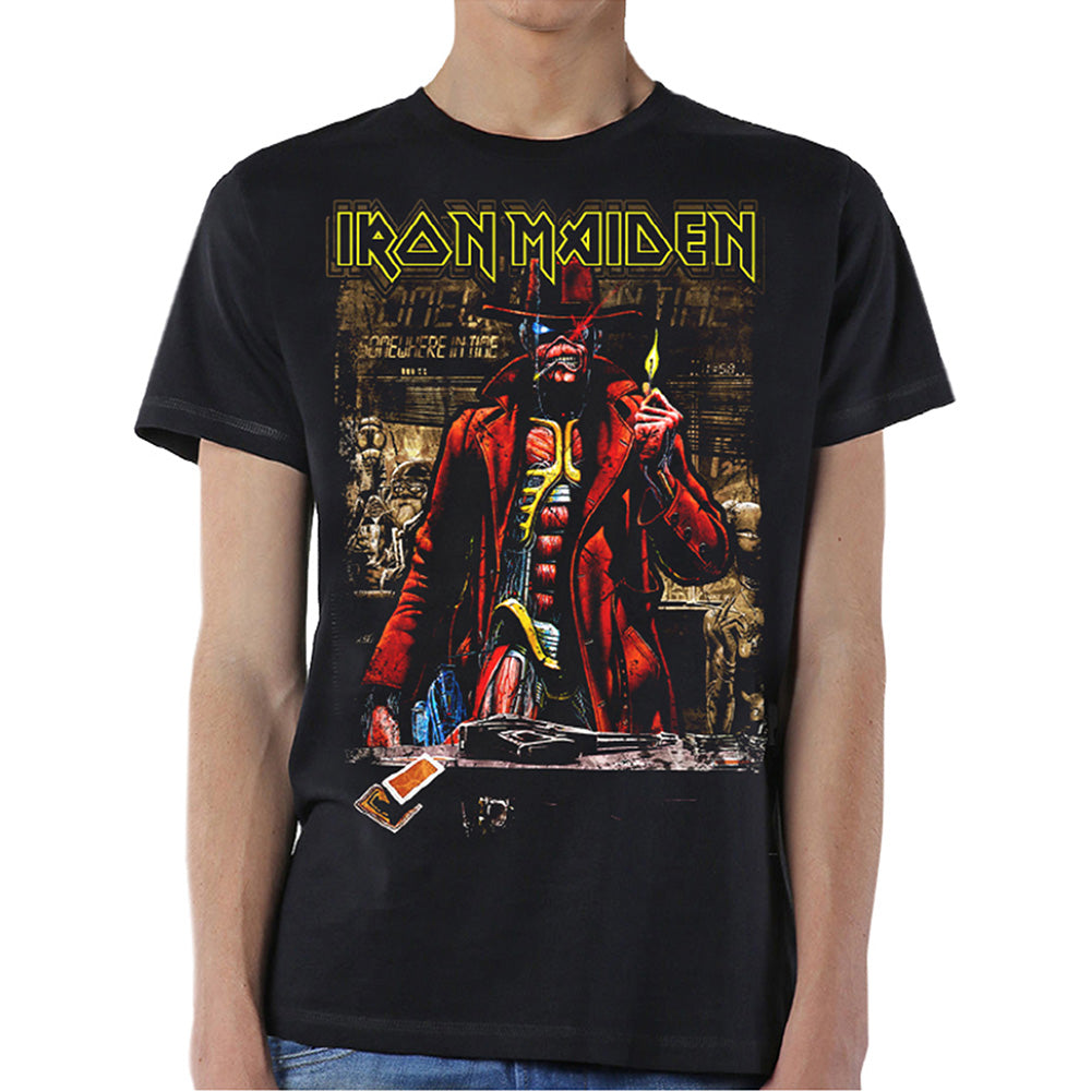 Iron Maiden Unisex T-Shirt: Stranger Sepia