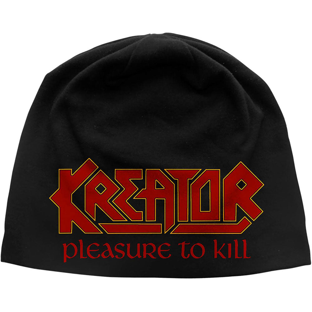 Kreator Unisex Beanie Hat: Pleasure To Kill