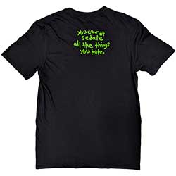 Marilyn Manson Unisex T-Shirt: American Family (Back Print)