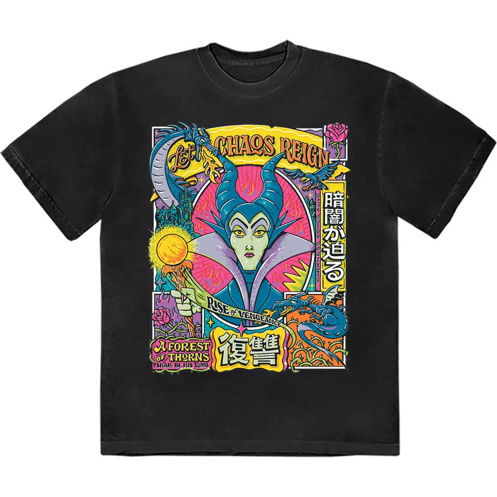 Maleficent Unisex T-Shirt: Sleeping Beauty Let Chaos Reign