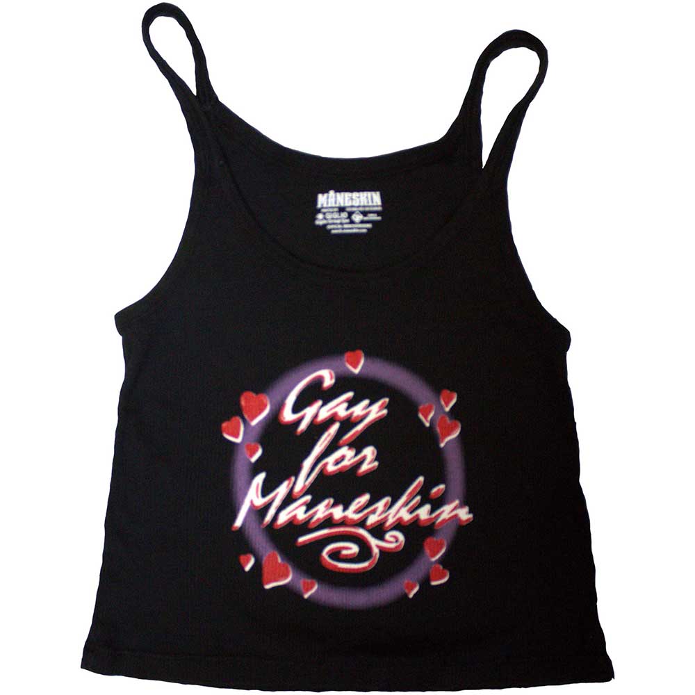 Maneskin Unisex Tank T-Shirt: Gay For Maneskin