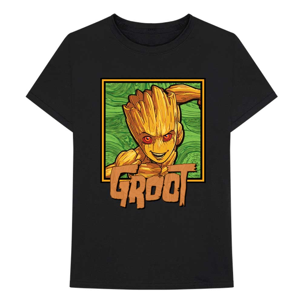 Marvel Comics Unisex T-Shirt: I am Groot - Groot Square