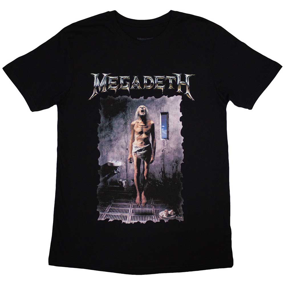 Megadeth Unisex T-Shirt: Countdown (Back Print)