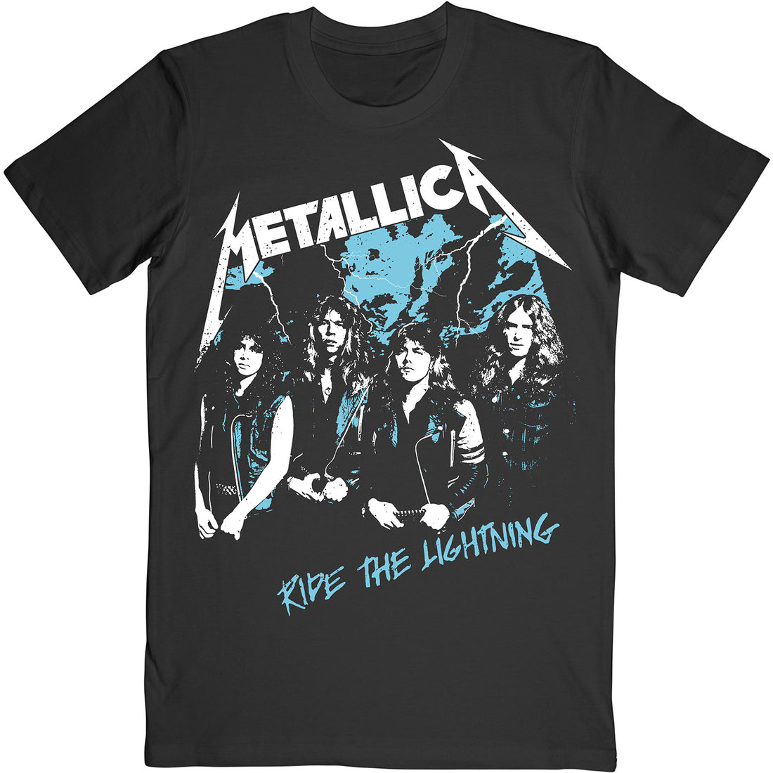 Metallica Unisex T-Shirt: Vintage Ride The Lightning