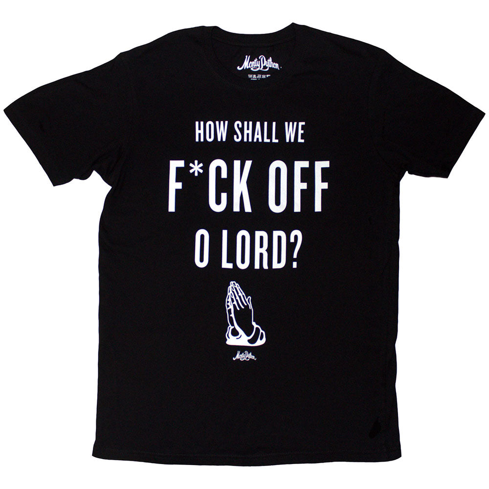 Monty Python Unisex T-Shirt: F Off (Black)
