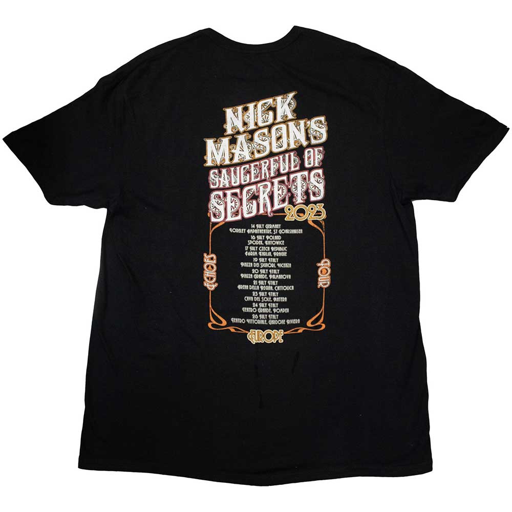 Nick Mason's Saucerful of Secrets Unisex T-Shirt: Europe Tour 2023