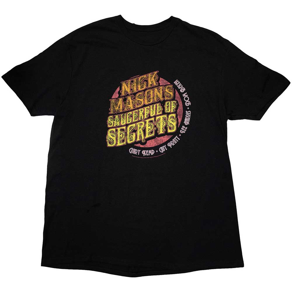 Nick Mason's Saucerful of Secrets Unisex T-Shirt: Europe Tour 2023