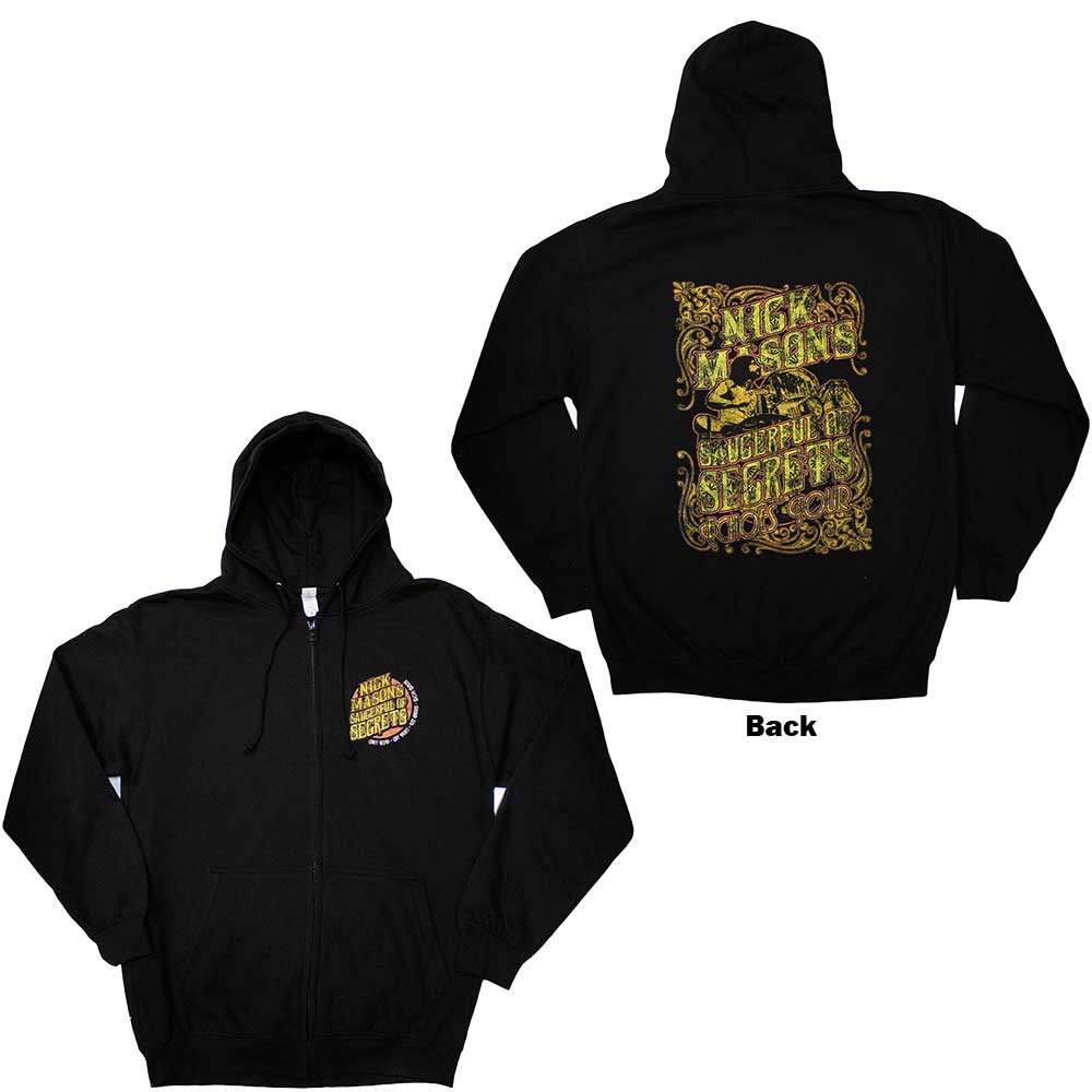 Nick Mason's Saucerful of Secrets Unisex Zipped Hoodie: Echoes Tour