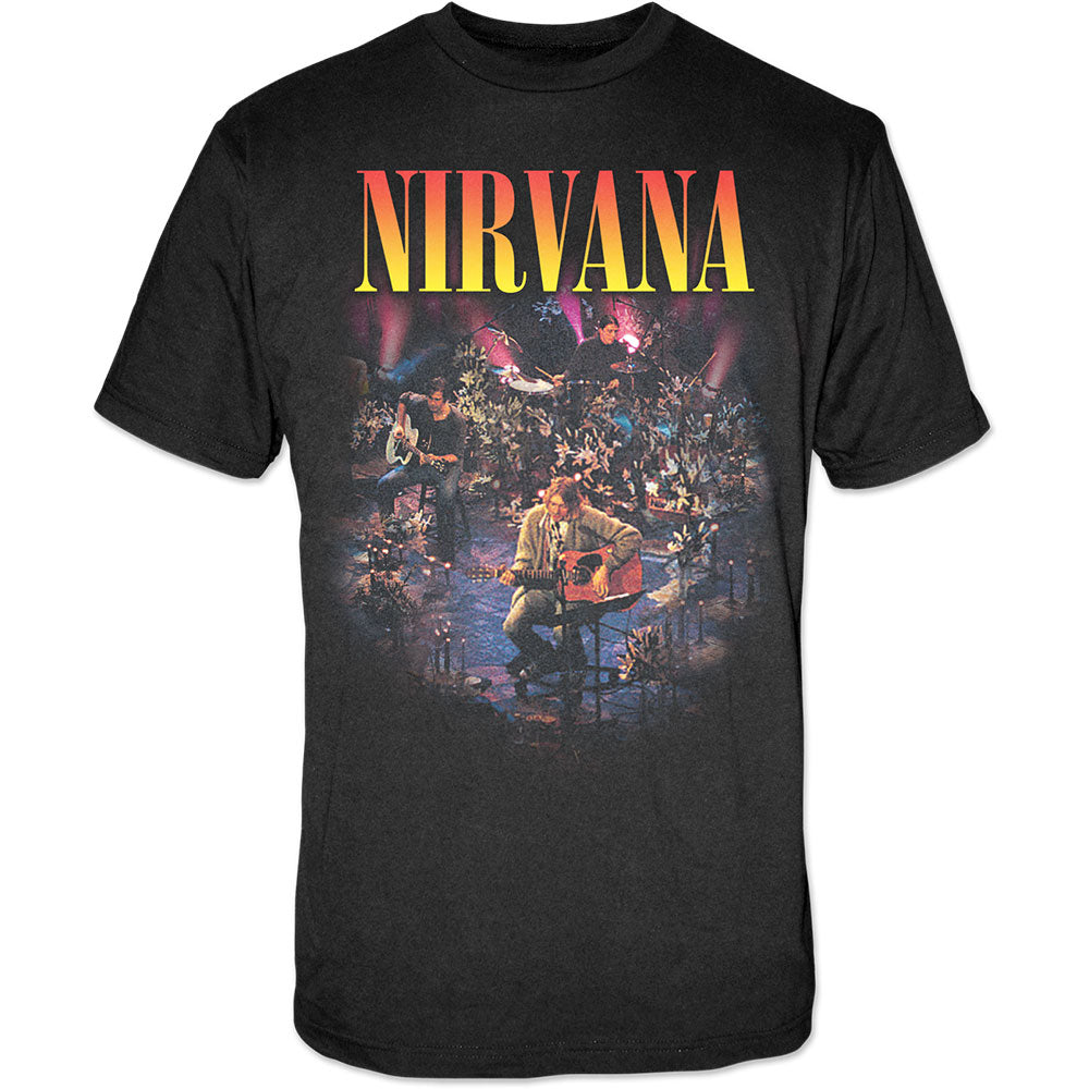 Nirvana Unisex T-Shirt: Unplugged Photo